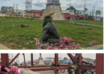 Beni : le rond-point Nyamwisi transformé à un dépotoir