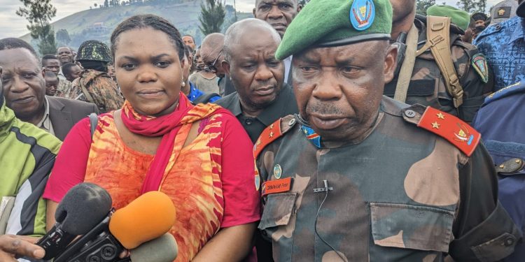 Tornade au camp des déplacés de Bulengo à Goma : le Gouverneur militaire et la DGA de Fonarev à la rescousse des victimes