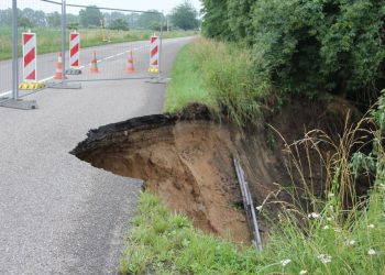 Ituri : des érosions détruisent à petit feu la chaussée vers le rond-point Capa