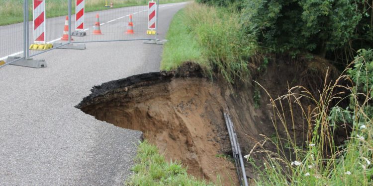 Ituri : des érosions détruisent à petit feu la chaussée vers le rond-point Capa
