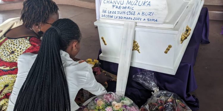 IMG-20240401-WA0005 - Agora Grands-Lacs Page noire : le journaliste Frédéric Muzuka de la RTNC Goma repose désormais dans sa dernière demeure
