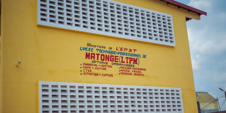 Kinshasa : inauguration du Lycée technique professionnel de Matonge