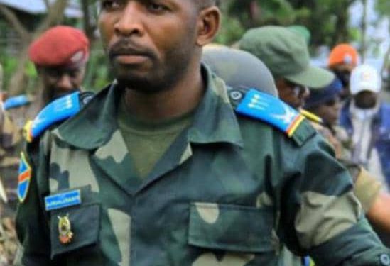 Beni : le capitaine Antony Mwalushayi remplacé par le sous-lieutenat Reagan Mbuyi