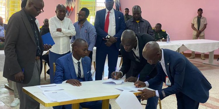 Dialogue intercommunautaire en Ituri : les leaders communautaires s&rsquo;engagent à œuvrer pour la paix