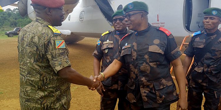 Beni : le nouveau commandant du secteur opérationnel Sokola 1 Grand-Nord est arrivé ce mardi