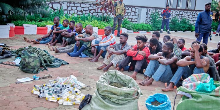 Ituri : 53 malfrats arrêtés par les forces de défense et de sécurité