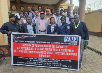 Bunia : les acteurs de la chaîne pénale s&rsquo;engagent à lutter contre la corruption