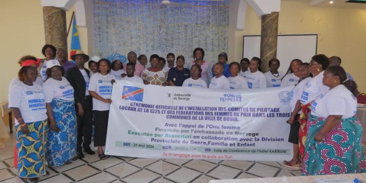 Ituri : installation des comités locaux de la Résolution 1325 des Nations unies