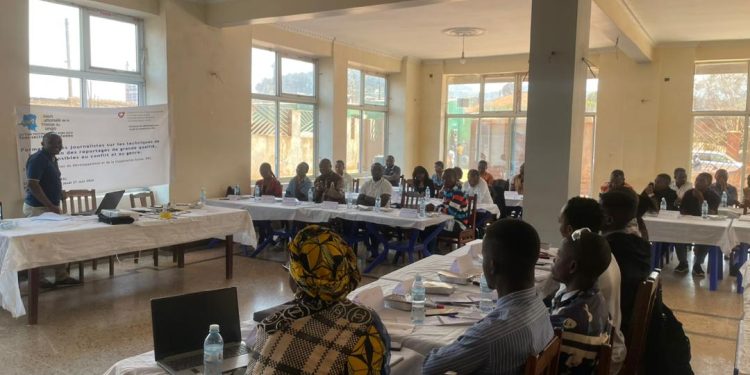 Butembo : des journalistes outillés sur les techniques de production