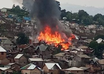 Bukavu : camion anti-incendie offensif, trois enfants périssent dans un nouvel incendie à Nyalukemba