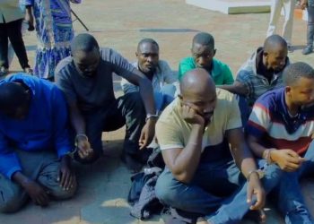 Bunia : 15 présumés criminels dont des sujets ougandais présentés au gouverneur militaire