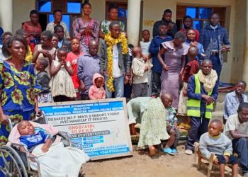 Butembo : John Kameta au chevet des enfants vivant avec handicap et débilité à Mukuna