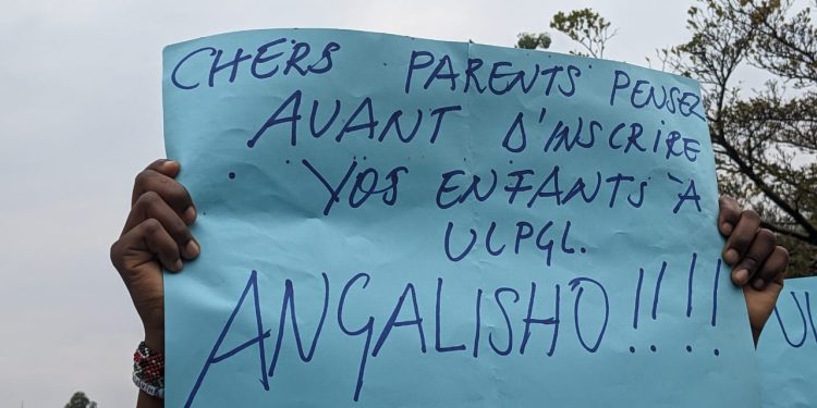 Docteurs en médecine humaine dans la rue à Goma : « L&rsquo;ULPGL nous a pris en otage »