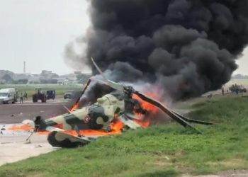 Crash d&rsquo;un hélicoptère à Kinshasa : un pilote succombe de suite de ses blessures (bilan provisoire)