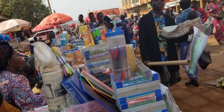 Butembo : la vente des fournitures scolaires affectée par la grève des enseignants