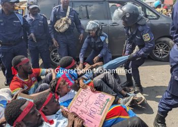 Goma : des militants de la Lucha interpellés par la Police