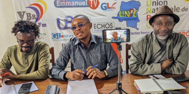 Nord-Kivu : un moratoire accordé aux « journalistes » pour réunir leur dossier avant l&rsquo;identification (UNPC)