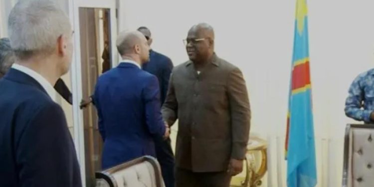 francais et felix - Agora Grands-Lacs Guerre à l’Est : le chef de la diplomatie française reçu par Félix Tshisekedi