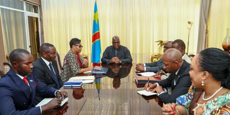 RDC : Félix Tshisekedi reçoit la délégation du Gouvernement ayant pris part au Conseil des droits de l’homme