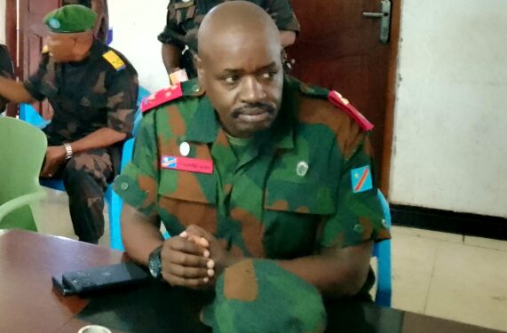 Ituri : le Général Ychaligonza séjourne à Bunia dans le cadre d&rsquo;une mission d&rsquo;évaluation