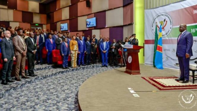 IMG-20250416-WA0002 - Agora Grands-Lacs 16ème réunion de la ZLECAf à Kinshasa : Félix Tshisekedi appelle à la construction d’infrastructures transfrontalières