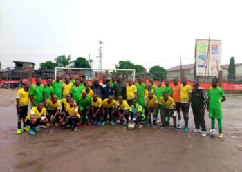 Ituri : renforcement des liens entre la Police et la jeunesse de Bunia à travers un match de football