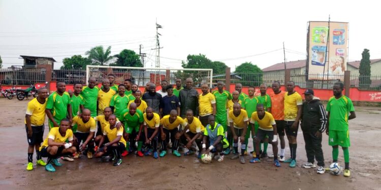 Ituri : renforcement des liens entre la Police et la jeunesse de Bunia à travers un match de football