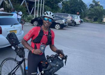 De Goma à Cape Town à vélo : le pari de Miguel Masaisai