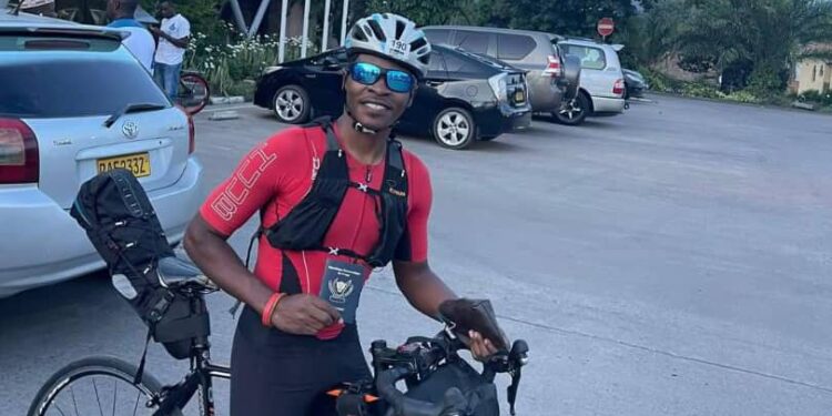 De Goma à Cape Town à vélo : le pari de Miguel Masaisai