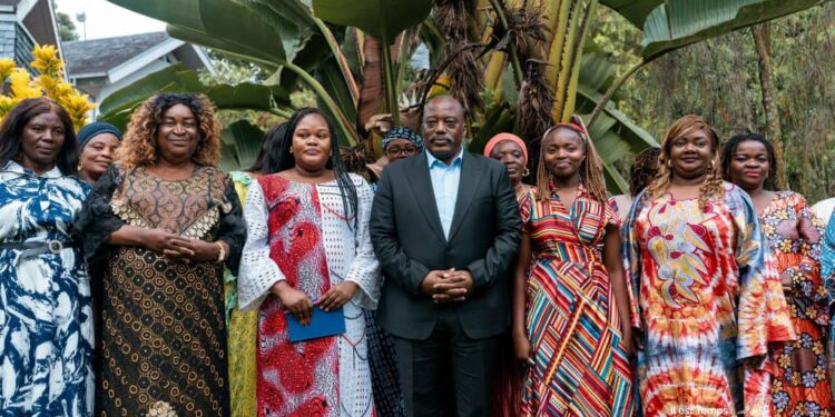 Joseph Kabila à Goma : « Il n&rsquo;est pas venu pour la balkanisation » (Les organisations féminines)