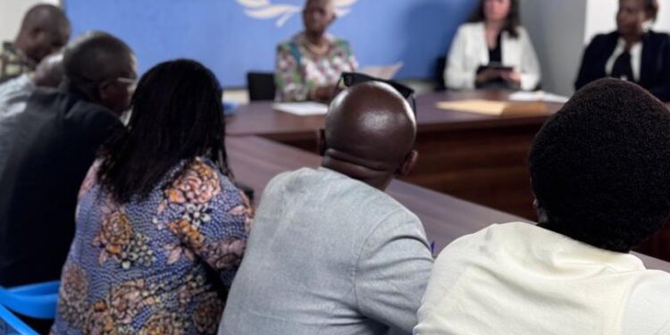 RDC : Bintou Keita échange avec les militaires des FARDC et éléments de la PNC encore à Goma