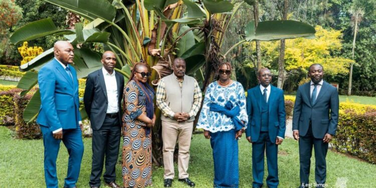 Conflit dans l&rsquo;Est : la délégation du MRC de Frank Diongo rencontre Kabila à Goma !