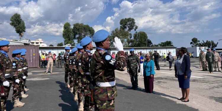 RDC : les premiers mots de Bintou Keita à Goma !