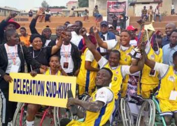 Bunia : le Sud-Kivu remporte le tournoi de basketball sur fauteuil roulant