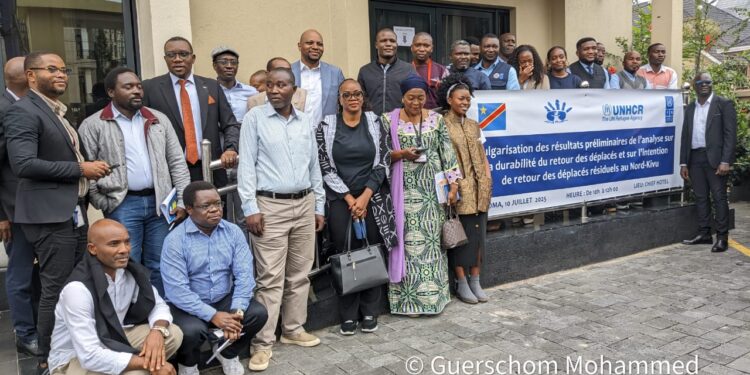 RDC : AIDPROFEN présente les résultats de l&rsquo;étude sur la durabilité de retour des populations déplacées dans leurs milieux au Nord-Kivu