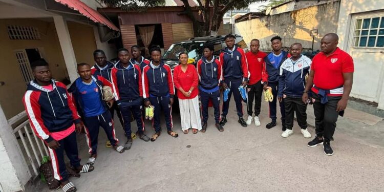 IMG-20250712-WA0054 - Agora Grands-Lacs Football : l’Us Socozaki prolonge son séjour à Kinshasa pour une cause