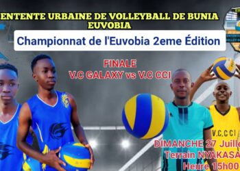 Entente urbaine de Volleyball : VC Galaxy et CCI se disputent la finale au stadium de Nyakasanza