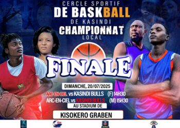 Finale du championnat local de basketball à Kasindi : un dimanche de tous les enjeux