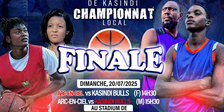 Finale du championnat local de basketball à Kasindi : un dimanche de tous les enjeux