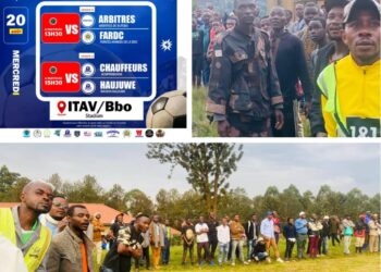 Tournoi de la Paix à Butembo : les FARDC et ACMPROBenne jouent leur qualification ce mercredi