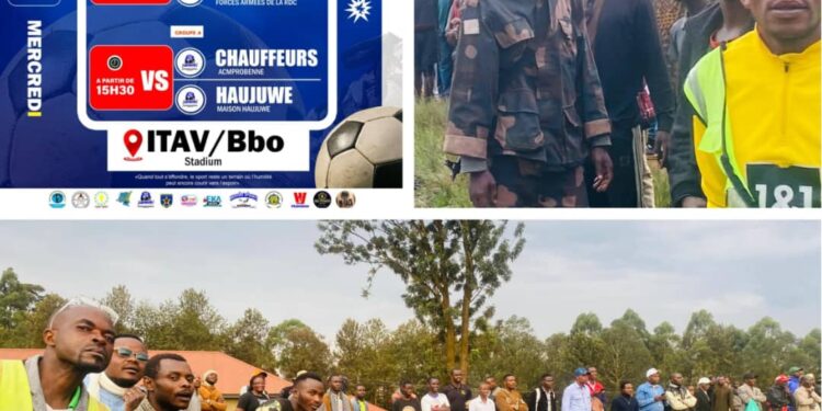 Tournoi de la Paix à Butembo : les FARDC et ACMPROBenne jouent leur qualification ce mercredi