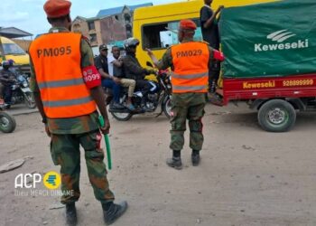 Kinshasa : la Police militaire mise en contribution pour faire face aux embouteillages