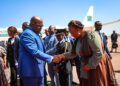 Félix Tshisekedi dans une visite de travail à Pretoria