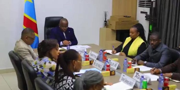 RDC : Jacquemin Shabani mobilise les Ministères et services pour la digitalisation de la procédure d’octroi des visas