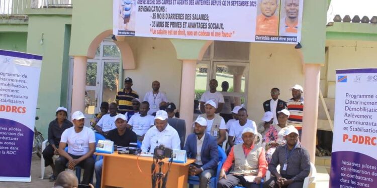 Beni : les agents du P-DDRCS dans la rue ce lundi pour réclamer 38 mois d’arriérés de salaire