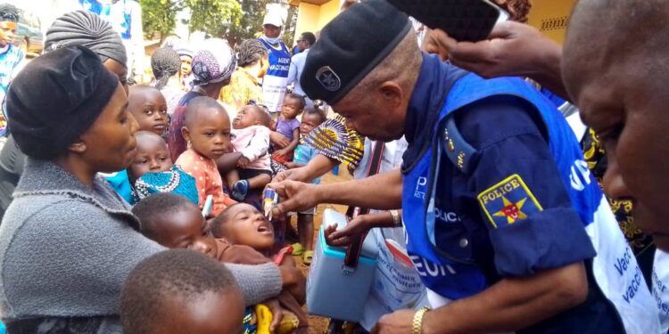 Butembo : lancement de la deuxième phase de la campagne de vaccination contre la poliomyélite