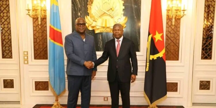 Est de la RDC : Tshisekedi et Lourenço en tête-à-tête !