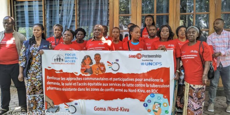 Goma : Focus Droits & Accès s&rsquo;implique dans le renforcement de la lutte contre le tuberculose pharmaco résistante