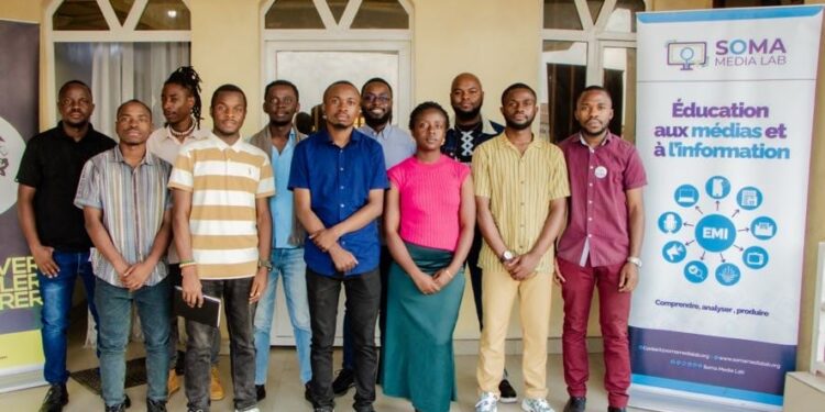 Goma : Soma media Lab renforce la capacité des jeunes dans la vérification de l&rsquo;information à l&rsquo;ère du numérique