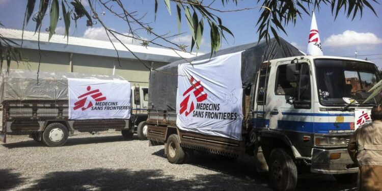 Rutshuru : un camion de MSF attaqué, des effets personnels emportés